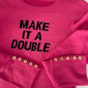 Lilly Pulitzer "MAKE IT A DOUBLE" Sweater, Size S